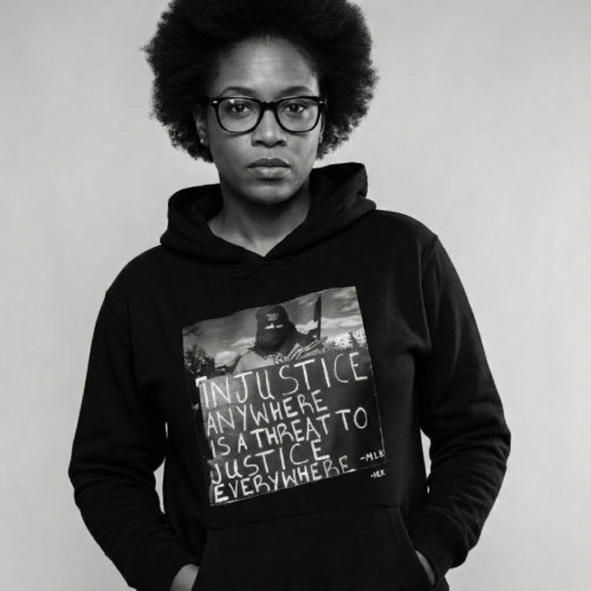 Injustice Anywhere Unisex Hoodie